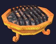 Kelethin brazier placed