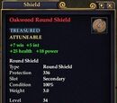 Oakwood Round Shield