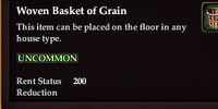 Woven Basket of Grain