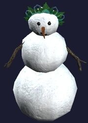 Cheerless Snowwoman (Visible)