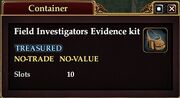 Field Investigator's Evidence Kit
