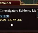 Field Investigator's Evidence Kit