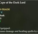 Flowing Cape of the Dark Lord
