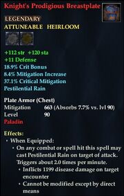 Knight's Prodigious Breastplate