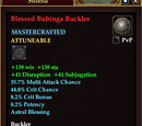 Blessed Bubinga Buckler