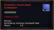 Eznertob's Consecrated Contraption