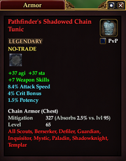 Pathfinder's Shadowed Chain Tunic
