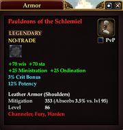 Pauldrons of the Schlemiel