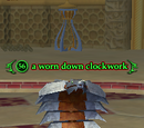 A worn down clockwork