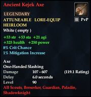 Ancient Kejek Axe