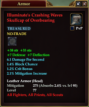 Illuminate's Crashing Waves Skullcap of Overbearing