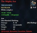 The Mighty Axe