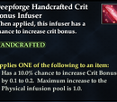 Deepforge Handcrafted Crit Bonus Infuser