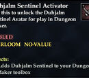 Duhjalm Sentinel Activator