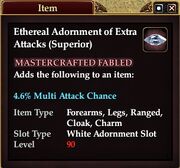 Ethereal Adornment of Extra Attacks (Superior)