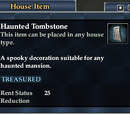 Haunted Tombstone