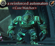 A reinforced automaton
