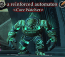A reinforced automaton (Solo)