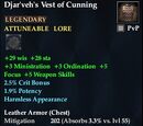 Djar'veh's Vest of Cunning