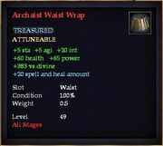 Archaist Waist Wrap