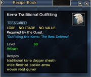 Kerra Traditional Outfitting