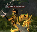 A bzzt bixie soldier