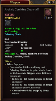 Archaic Combine Greatstaff