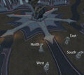 Guild hall amenity - freeport courtyard statues from above.jpg