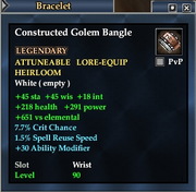 Constructed Golem Bangle