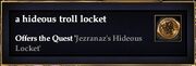 A hideous troll locket