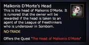 Malkonis D'Morte's Head