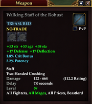 Walking Staff of the Robust