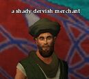 A shady dervish merchant