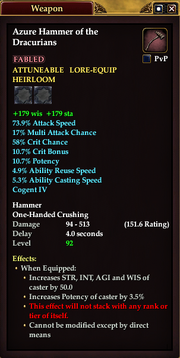 Azure Hammer of the Dracurians