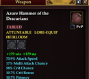Azure Hammer of the Dracurians