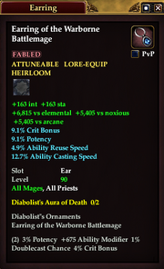 Earring of the Warborne Battlemage
