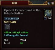 Opulent Cummerbund of the Brigade Stalker