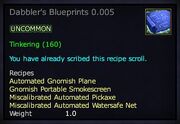 Dabbler's Blueprints 0.005