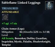 Sableflame Linked Leggings