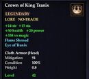Crown of King Tranix