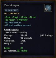 Peacekeeper (Equip)