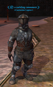 A cackling cannoneer
