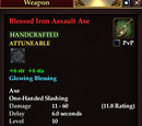 Blessed Iron Assault Axe