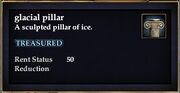 Glacial pillar
