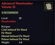 Advanced Woodworker Volume 25