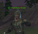 A Sableflame herald