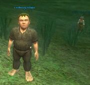 A withering villager