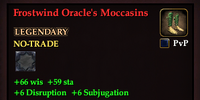 Frostwind Oracle's Moccasins