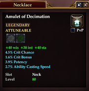 Amulet of Decimation