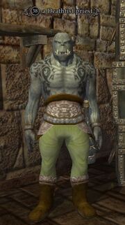 A Deathfist priest